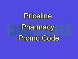 Priceline Pharmacy Promo Code