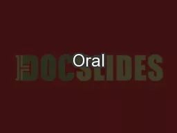 Oral