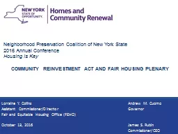 Neighborhood Preservation Coalition of New York State
