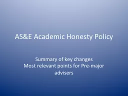 AS&E Academic