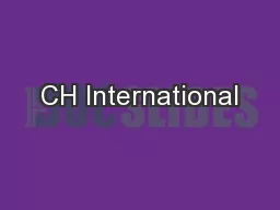 CH International