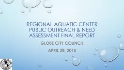 Regional Aquatic Center Public