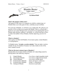 Blunder Buster Volume  Issue     By Richard Reid KDWVW