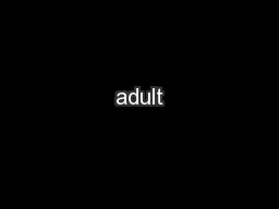 adult