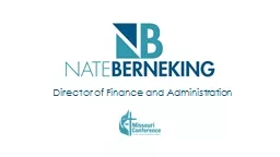 Director of Finance and Administration