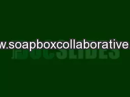www.soapboxcollaborative.org