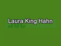 Laura King Hahn