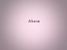 Alkane