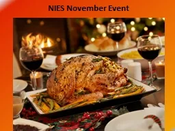 NIES November Event