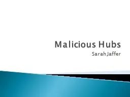 Malicious Hubs