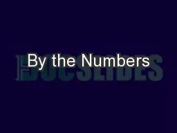 By the Numbers