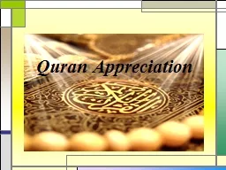 Quran Appreciation
