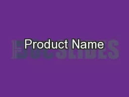 Product Name