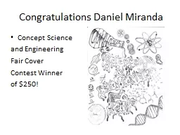 Congratulations Daniel Miranda