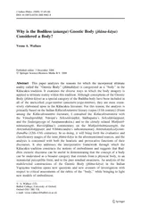 Abstract This paper analyzes the reasons for which the