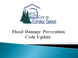 Flood Damage Prevention