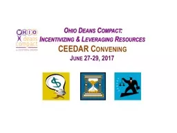 Ohio Deans Compact: