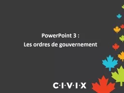 PowerPoint 3  :  Les ordres