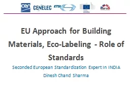 Project SESEI in brief Seconded European Standardization Expert in India