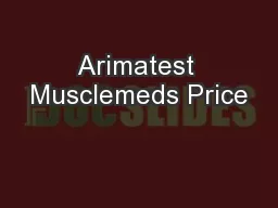 Arimatest Musclemeds Price