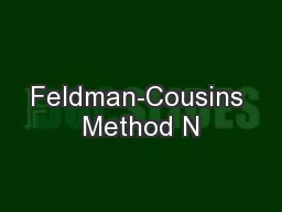 Feldman-Cousins Method N