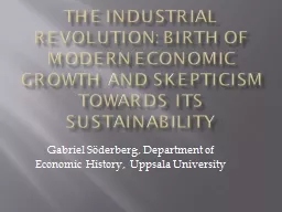 The Industrial Revolution: