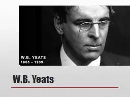 W.B. Yeats 5A: English M1: The Great Gatsby