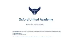 Oxfor d United  Academy