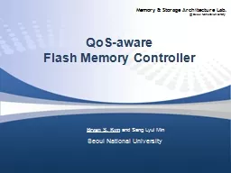QoS -aware  Flash Memory Controller
