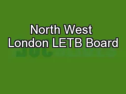 North West London LETB Board