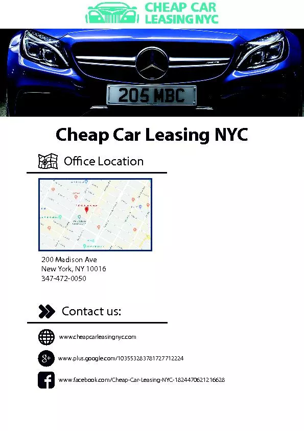 Cheap Car Leasing NYC		