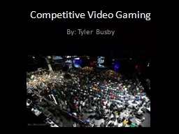 Competitive Video Gaming