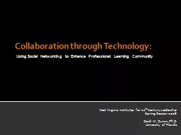 Collaboration through Technology: