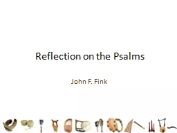 Reflection on the Psalms