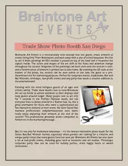 Trade Show Photo Booth San Diego