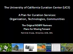 The University of California Curation Center (UC3)