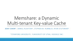Memshare : a  Dynamic  Multi