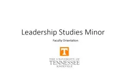 Leadership Studies Minor