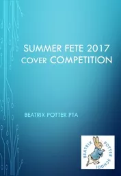 Summer Fete  2017  Cover