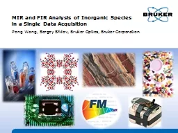 MIR and FIR Analysis of Inorganic Species in a Single Data Acquisition