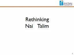 1   Rethinking  Nai