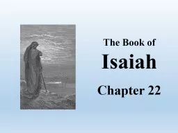 The Book of Isaiah Chapter 22