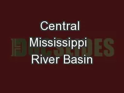 Central Mississippi  River Basin