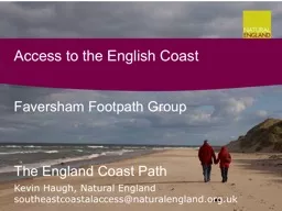 Access to the English Coast