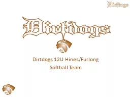 Dirtdogs  12U Hines/Furlong