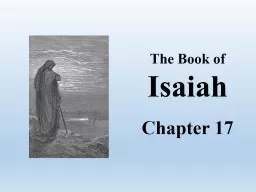 The Book of Isaiah Chapter 17