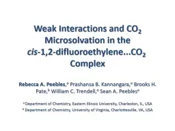 Weak Interactions and CO