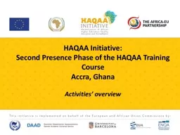 HAQAA  Initiative :  Second