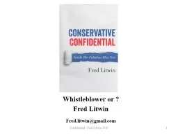Confidential - Fred Litwin 2016