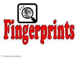 Fingerprints T. Trimpe 2006   http://sciencespot.net